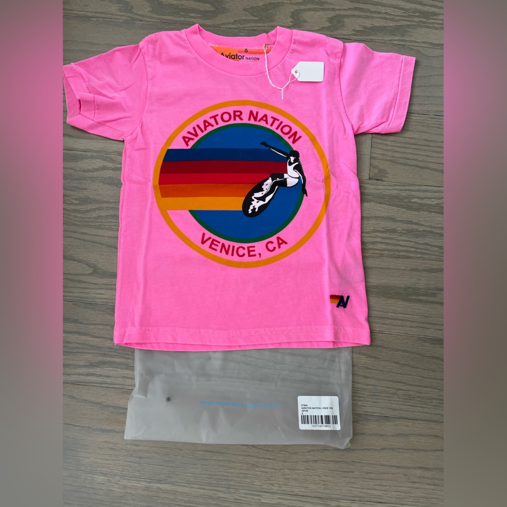 Aviator Nation- Kids Neon Pink
